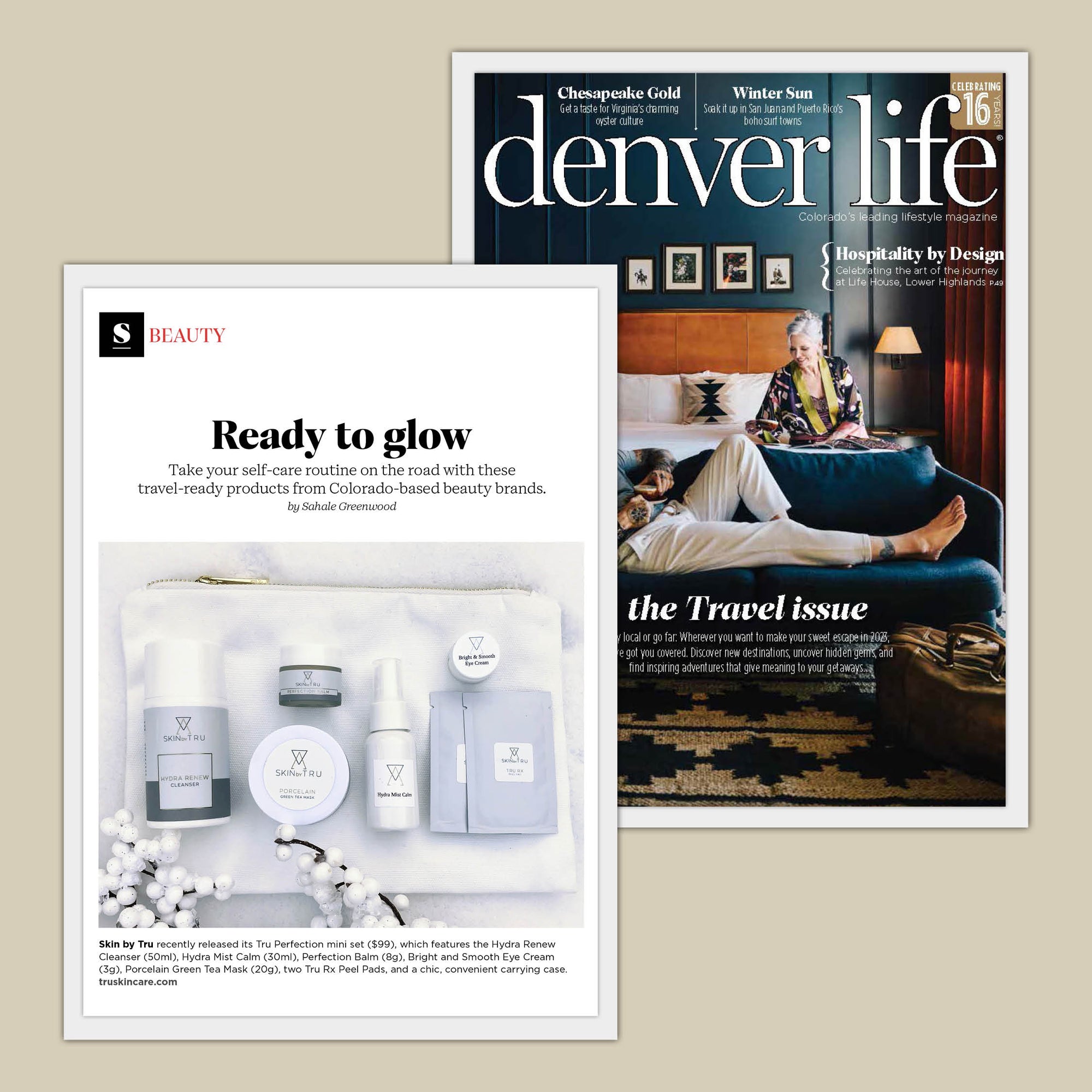 IN THE PRESS: Skin by Tru featured in Denver Life Magazine | Feb 2023